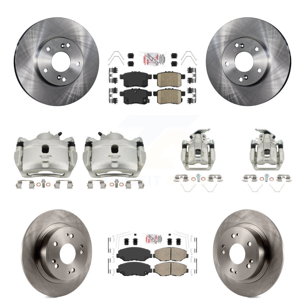 Transit Auto KC8-103048N Disc Brake Kit for 2013-2017 Honda Accord - Front and Rear product image