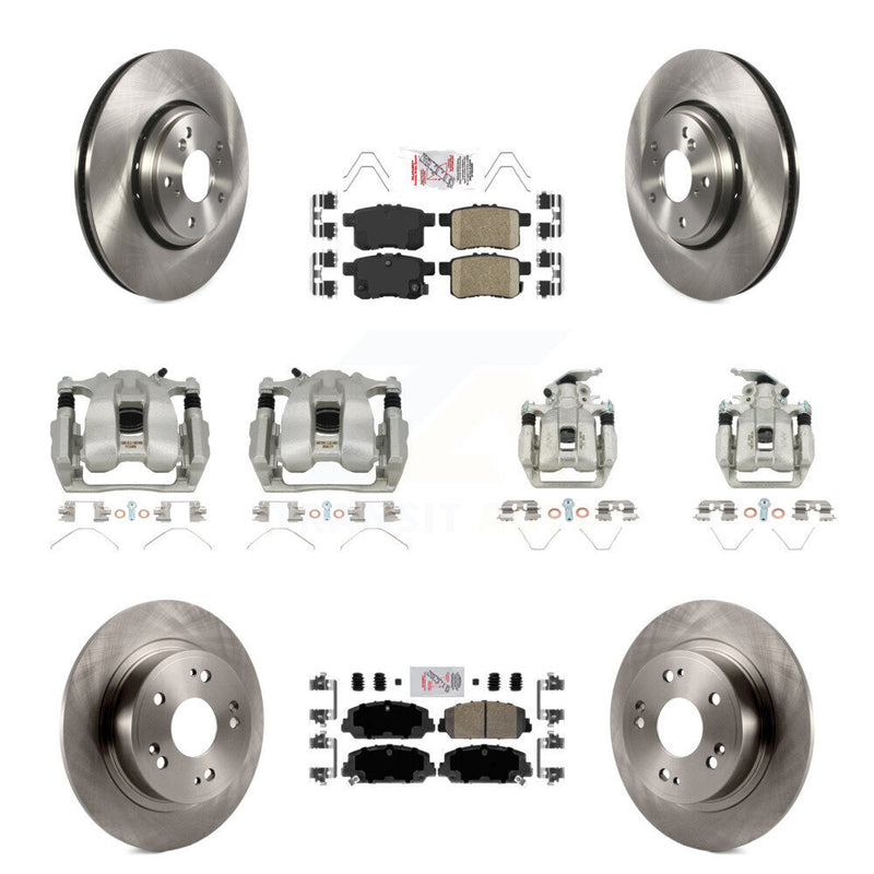 Transit Auto KC8-103049N Disc Brake Kit for 2016-2017 Honda Accord - Front and Rear product image