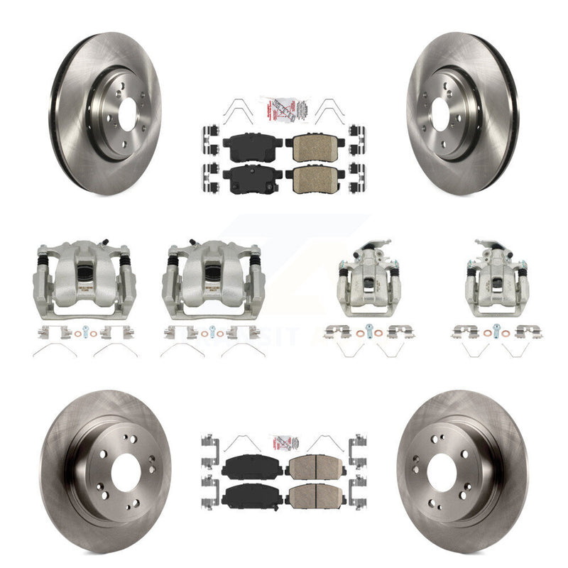 Transit Auto KC8-103050N Disc Brake Kit for 2016-2017 Honda Accord - Front and Rear product image