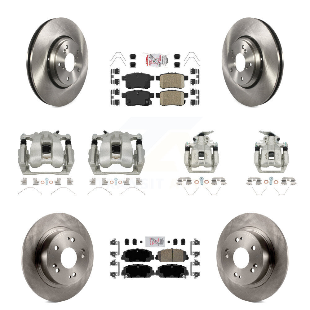 Transit Auto KC8-103051N Disc Brake Kit for 2016-2017 Honda Accord - Front and Rear product image