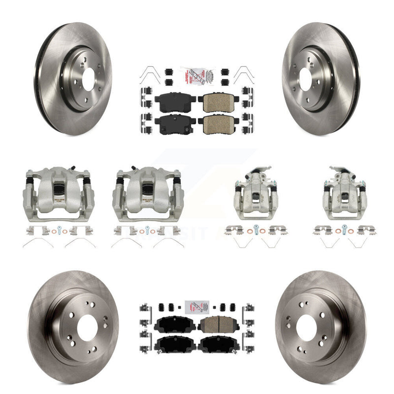 Transit Auto KC8-103051N Disc Brake Kit for 2016-2017 Honda Accord - Front and Rear product image
