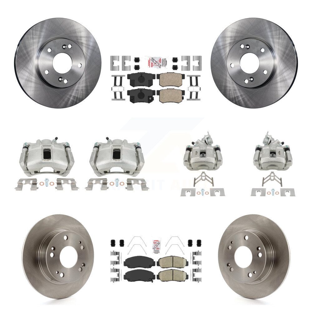 Transit Auto KC8-103054N Disc Brake Kit for 2003-2006 Honda Accord - Front and Rear product image