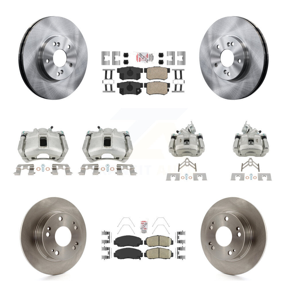 Transit Auto KC8-103057N Disc Brake Kit for 2005-2007 Honda Accord - Front and Rear product image