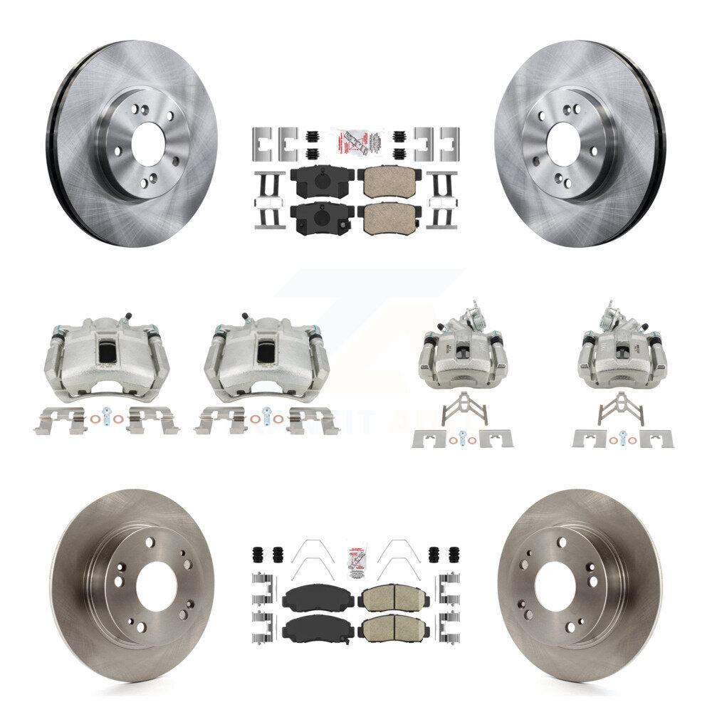 Transit Auto KC8-103058N Disc Brake Kit for 2005-2007 Honda Accord - Front and Rear product image