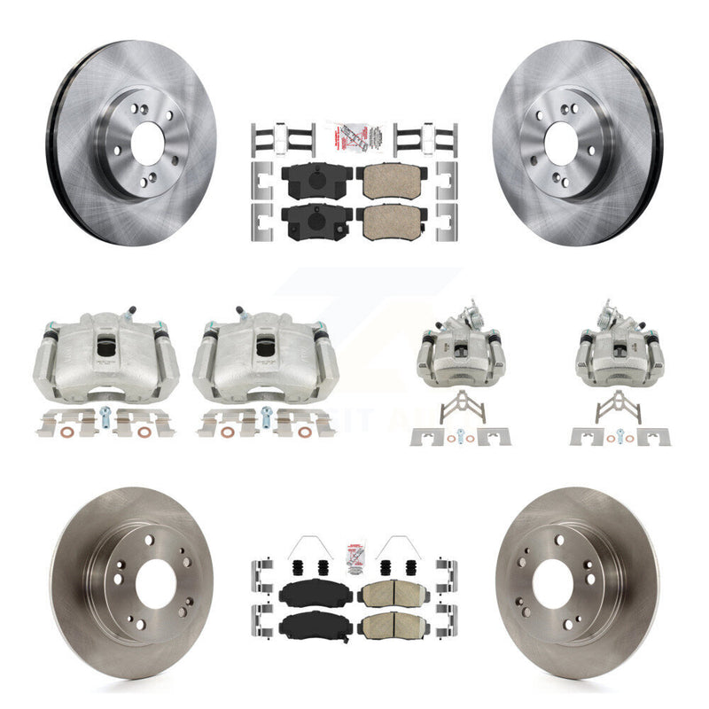 Transit Auto KC8-103067N Disc Brake Kit for 2003-2008 Honda Accord, Acura TSX - Front and Rear product image