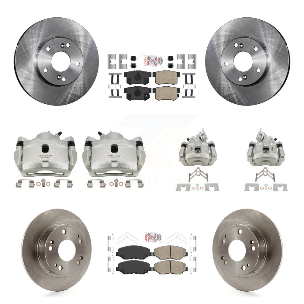 Transit Auto KC8-103069N Disc Brake Kit for 2007 Honda Accord - Front and Rear product image