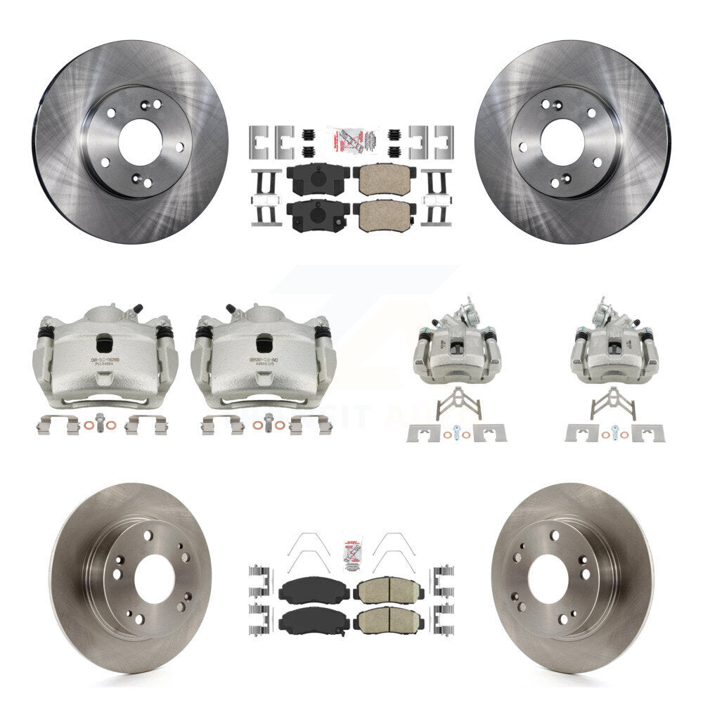 Transit Auto KC8-103070N Disc Brake Kit for 2007 Honda Accord - Front and Rear product image