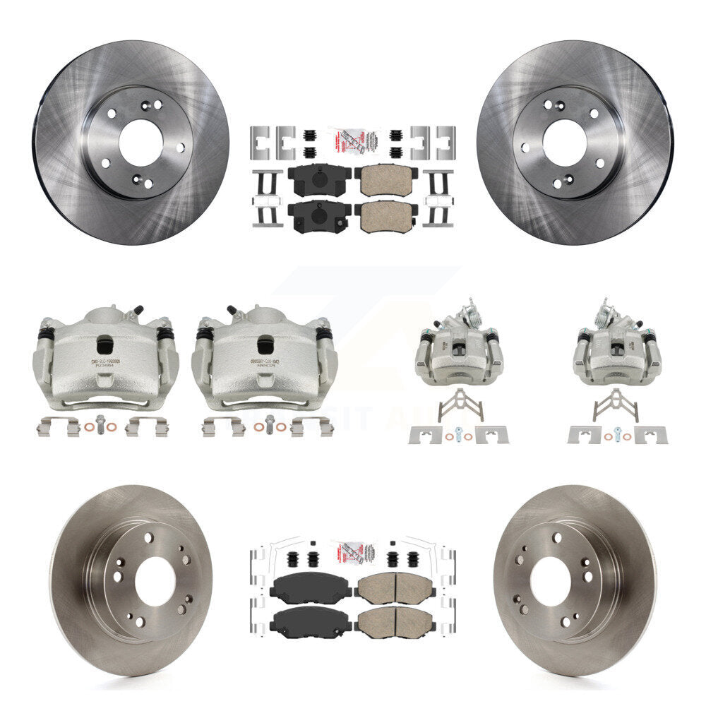 Transit Auto KC8-103072N Disc Brake Kit for 2007 Honda Accord - Front and Rear product image