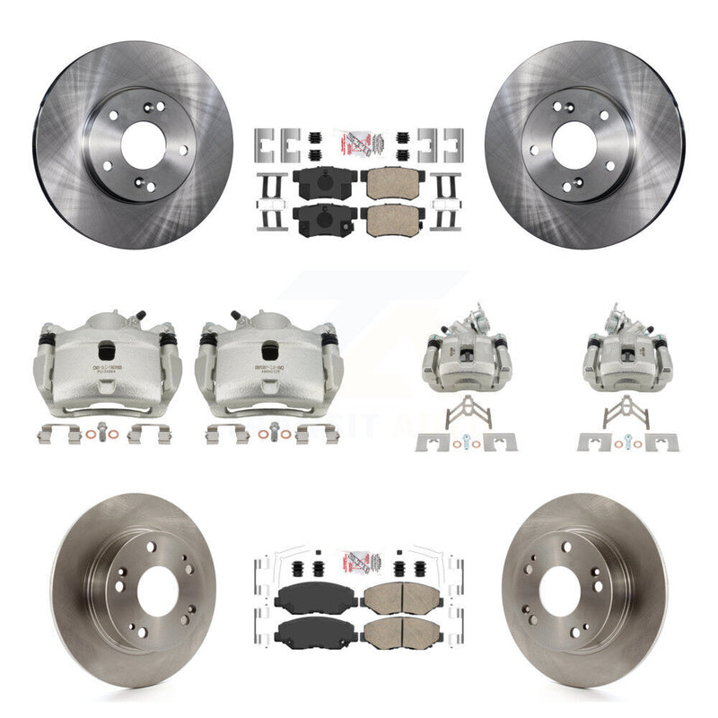 Transit Auto KC8-103072N Disc Brake Kit for 2007 Honda Accord - Front and Rear product image
