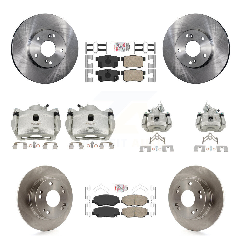 Transit Auto KC8-103073N Disc Brake Kit for 2007 Honda Accord - Front and Rear product image