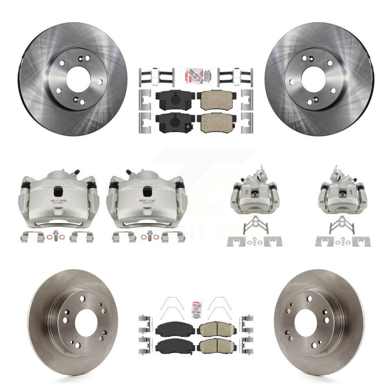 Transit Auto KC8-103074N Disc Brake Kit for 2007 Honda Accord - Front and Rear product image