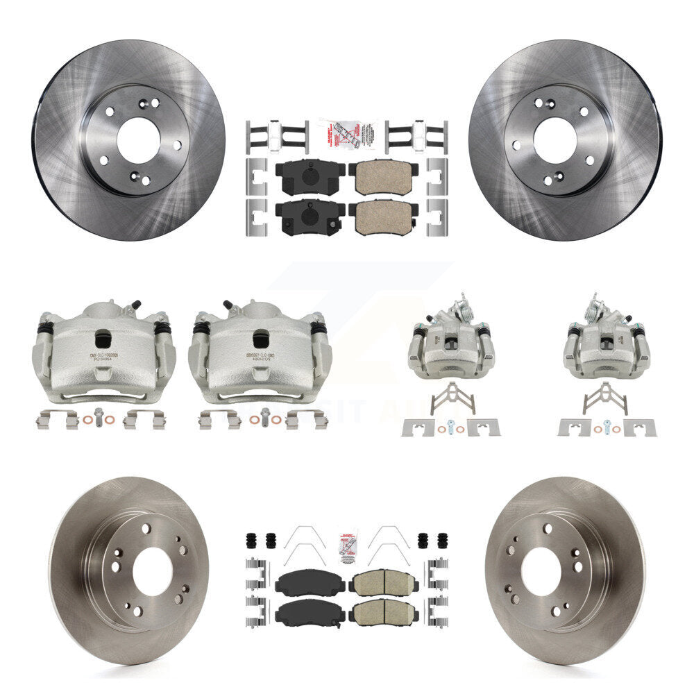 Transit Auto KC8-103075N Disc Brake Kit for 2007 Honda Accord - Front and Rear product image