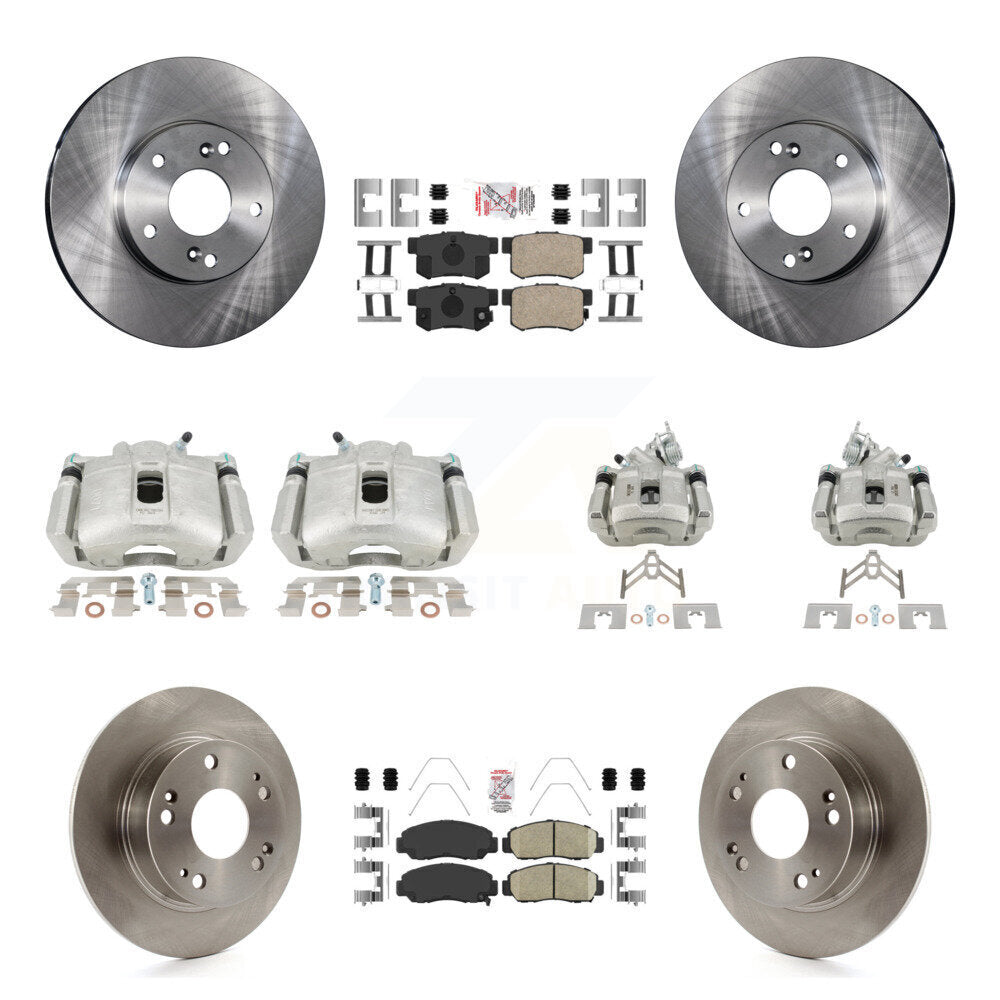 Transit Auto KC8-103084N Disc Brake Kit for 2003-2005 Honda Accord - Front and Rear product image