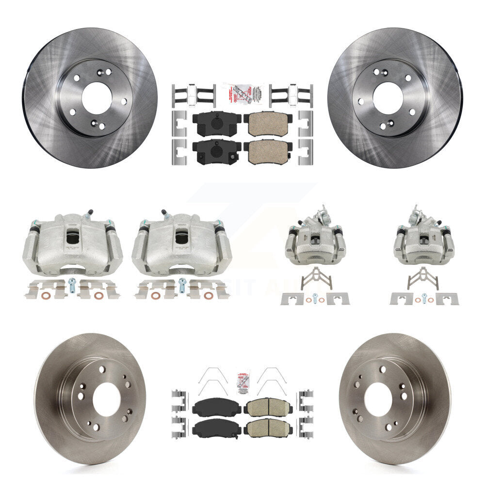 Transit Auto KC8-103085N Disc Brake Kit for 2003-2005 Honda Accord - Front and Rear product image