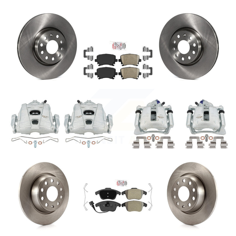 Transit Auto KC8-103088N Disc Brake Kit for 2009-2011 Volkswagen Tiguan - Front and Rear product image