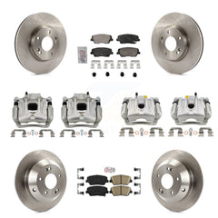 Transit Auto KC8-103091N Disc Brake Kit for 2010-2013 Kia Sorento, Hyundai Santa Fe - Front and Rear product image