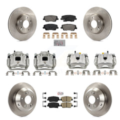 Transit Auto KC8-103095N Disc Brake Kit for 2010-2013 Kia Sorento, Hyundai Santa Fe - Front and Rear product image