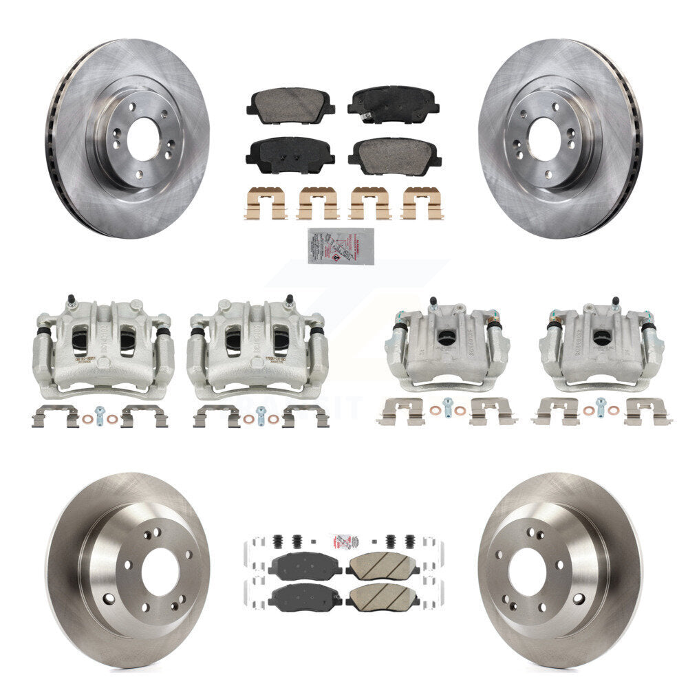 Transit Auto KC8-103111N Disc Brake Kit for 2013-2016 Hyundai Santa Fe, Hyundai Santa Fe XL - Front and Rear product image