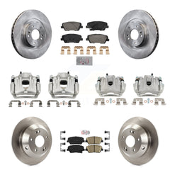 Transit Auto KC8-103123N Disc Brake Kit for 2013-2016 Hyundai Santa Fe Sport - Front and Rear product image