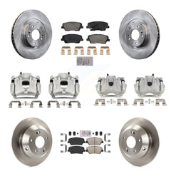 Transit Auto KC8-103124N Disc Brake Kit for 2013-2016 Hyundai Santa Fe Sport - Front and Rear product image