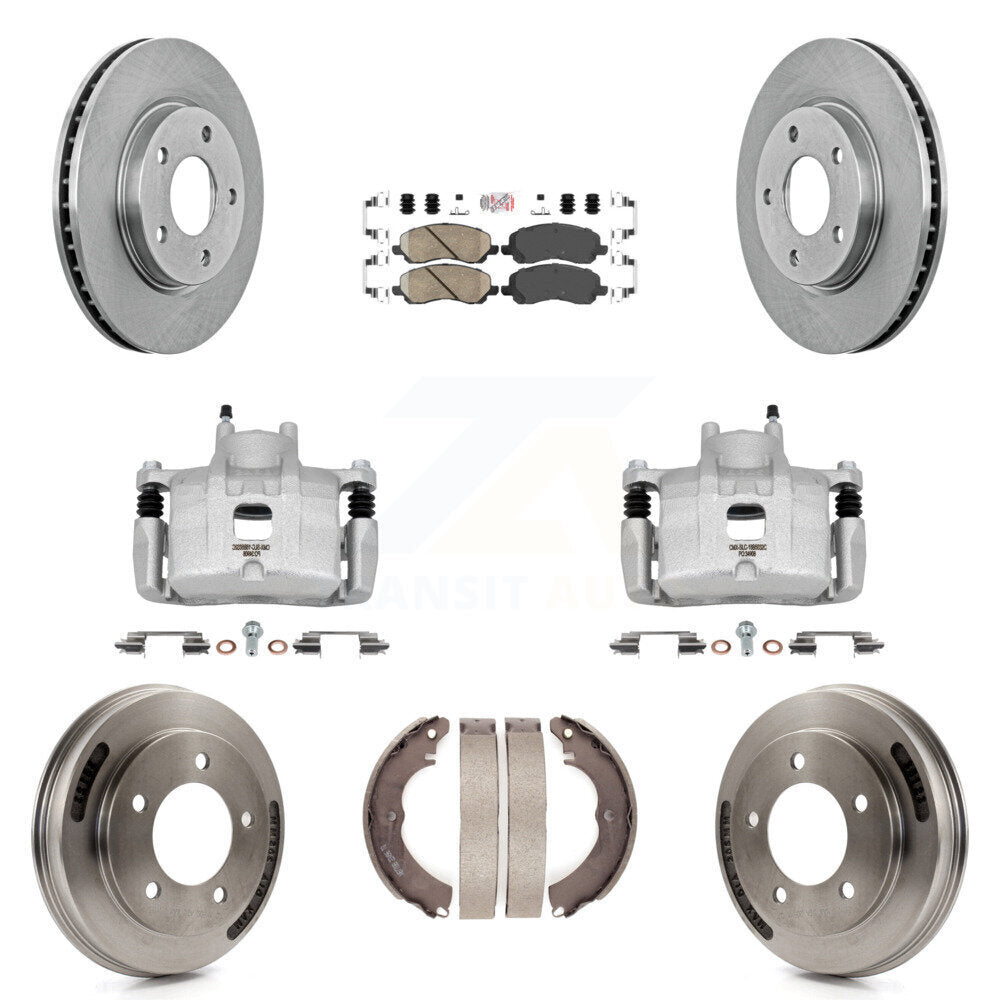 Transit Auto KC8-103125N Disc Brake Kit for 2008-2014 Mitsubishi Lancer - Front and Rear product image
