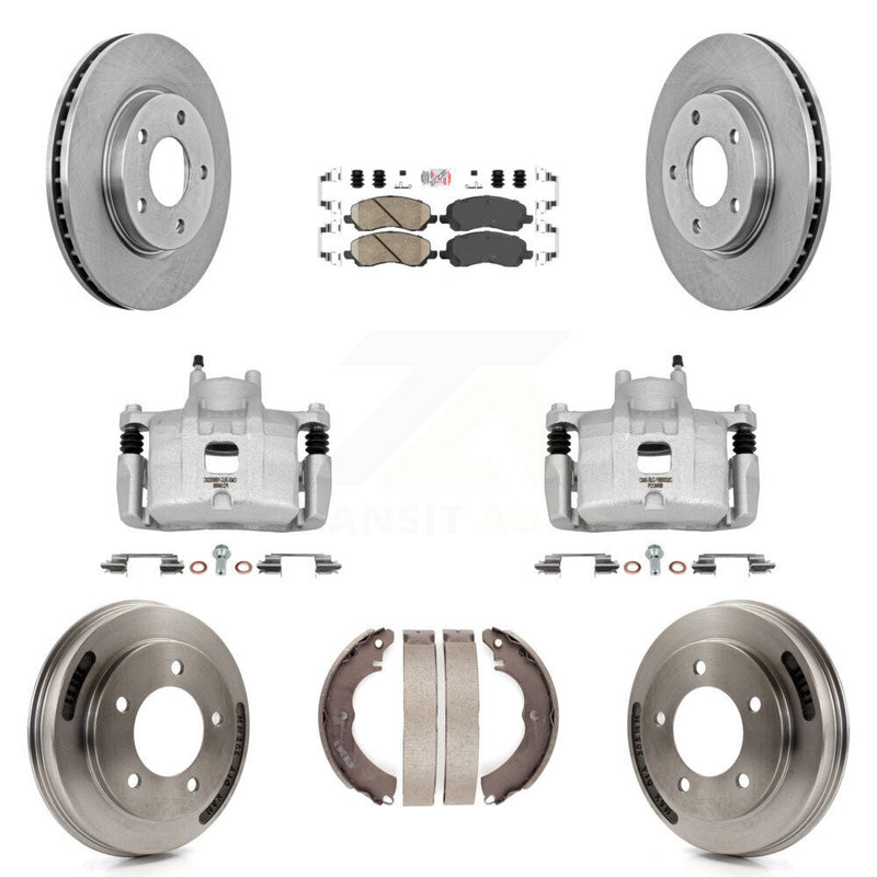 Transit Auto KC8-103125N Disc Brake Kit for 2008-2014 Mitsubishi Lancer - Front and Rear product image