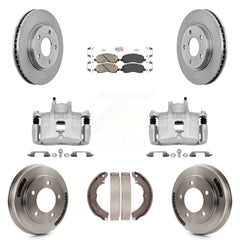 Transit Auto KC8-103126N Disc Brake Kit for 2008-2014 Mitsubishi Lancer - Front and Rear product image