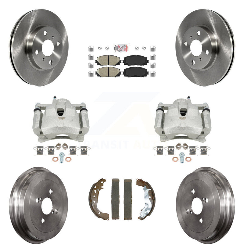 Transit Auto KC8-103127N Disc Brake Kit for 2014-2018 Toyota Yaris - Front and Rear product image