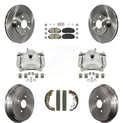 Transit Auto KC8-103128N Disc Brake Kit for 2014-2018 Toyota Yaris - Front and Rear product image
