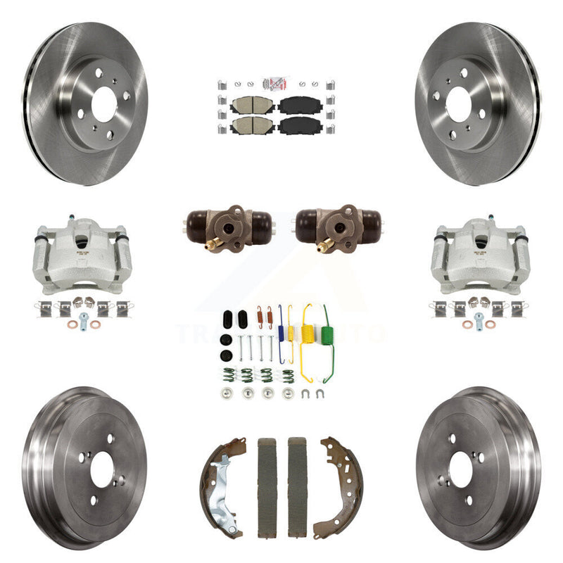 Transit Auto KC8-103130N Disc Brake Kit for 2014-2018 Toyota Yaris - Front and Rear product image