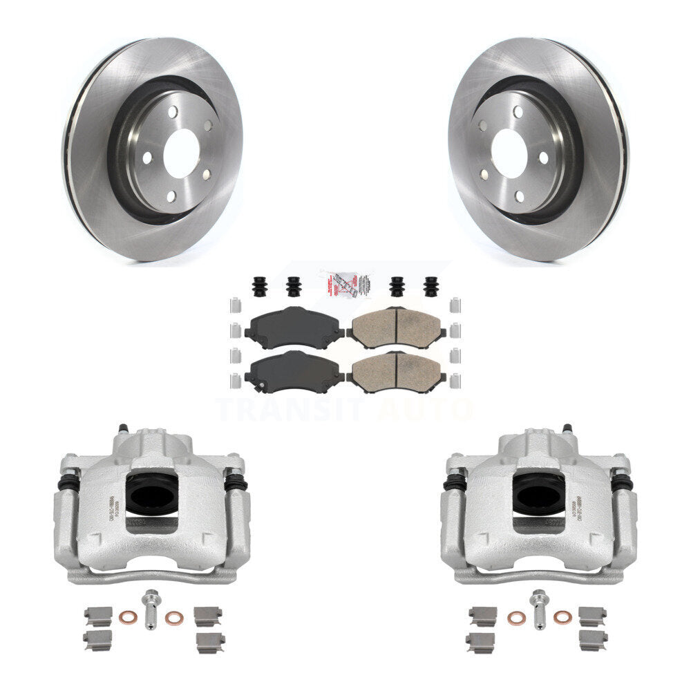 Transit Auto KC8-103136N Disc Brake Kit for 2013-2016 Jeep Wrangler - Front product image