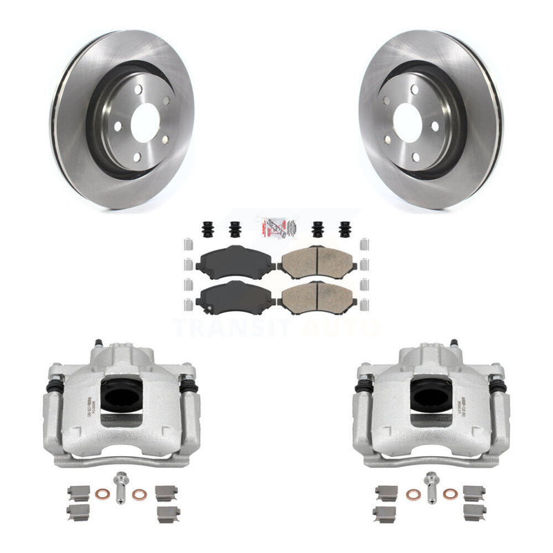 Transit Auto KC8-103136N Disc Brake Kit for 2013-2016 Jeep Wrangler - Front product image