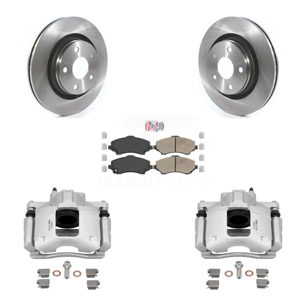 Transit Auto KC8-103137N Disc Brake Kit for 2013-2016 Jeep Wrangler - Front product image