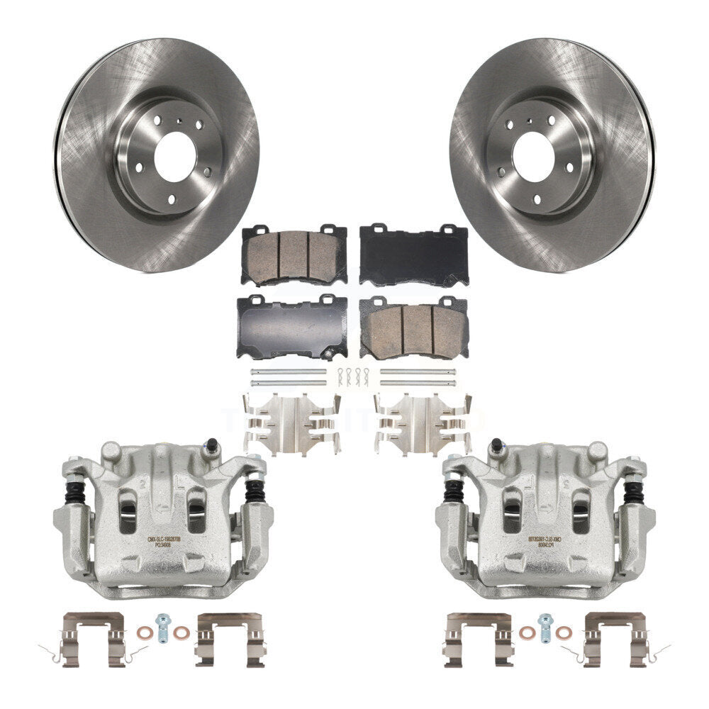 Transit Auto KC8-103139N Disc Brake Kit for 2009-2013 INFINITI G37 - Front product image