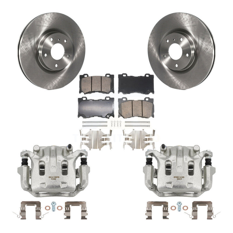 Transit Auto KC8-103139N Disc Brake Kit for 2009-2013 INFINITI G37 - Front product image