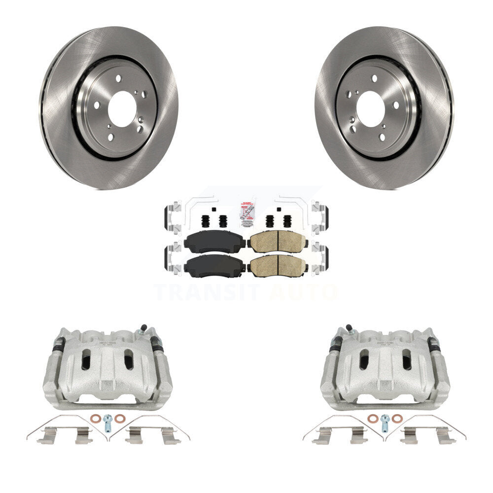 Transit Auto KC8-103142N Disc Brake Kit for 2015-2017 Honda Odyssey - Front product image