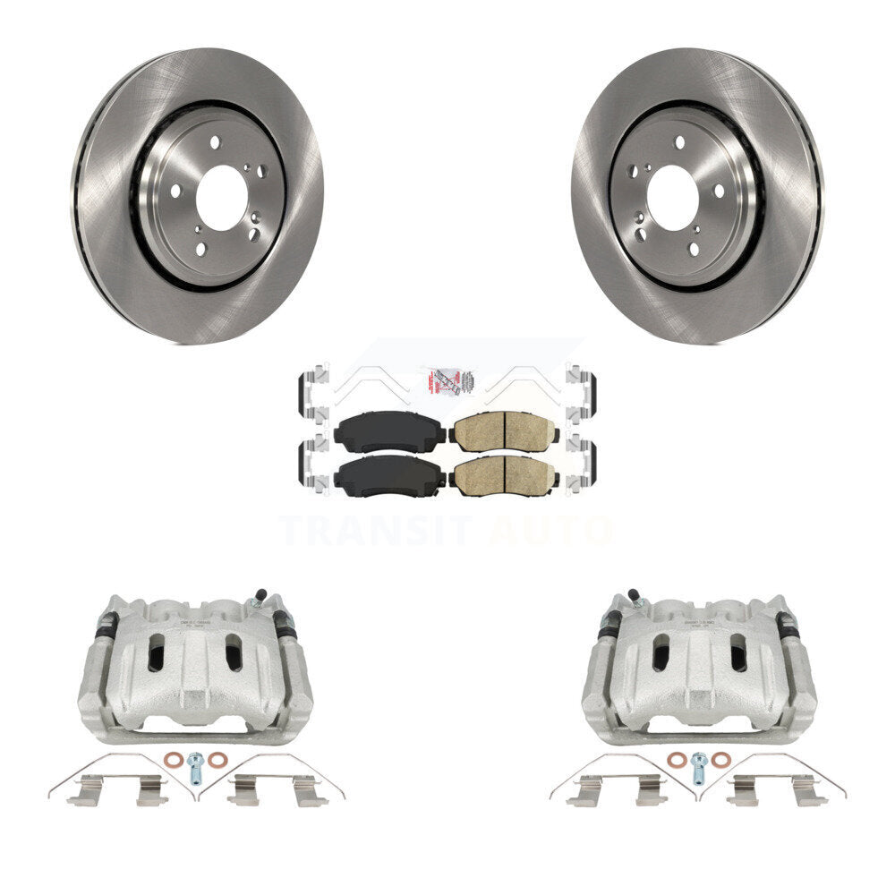 Transit Auto KC8-103143N Disc Brake Kit for 2015-2017 Honda Odyssey - Front product image