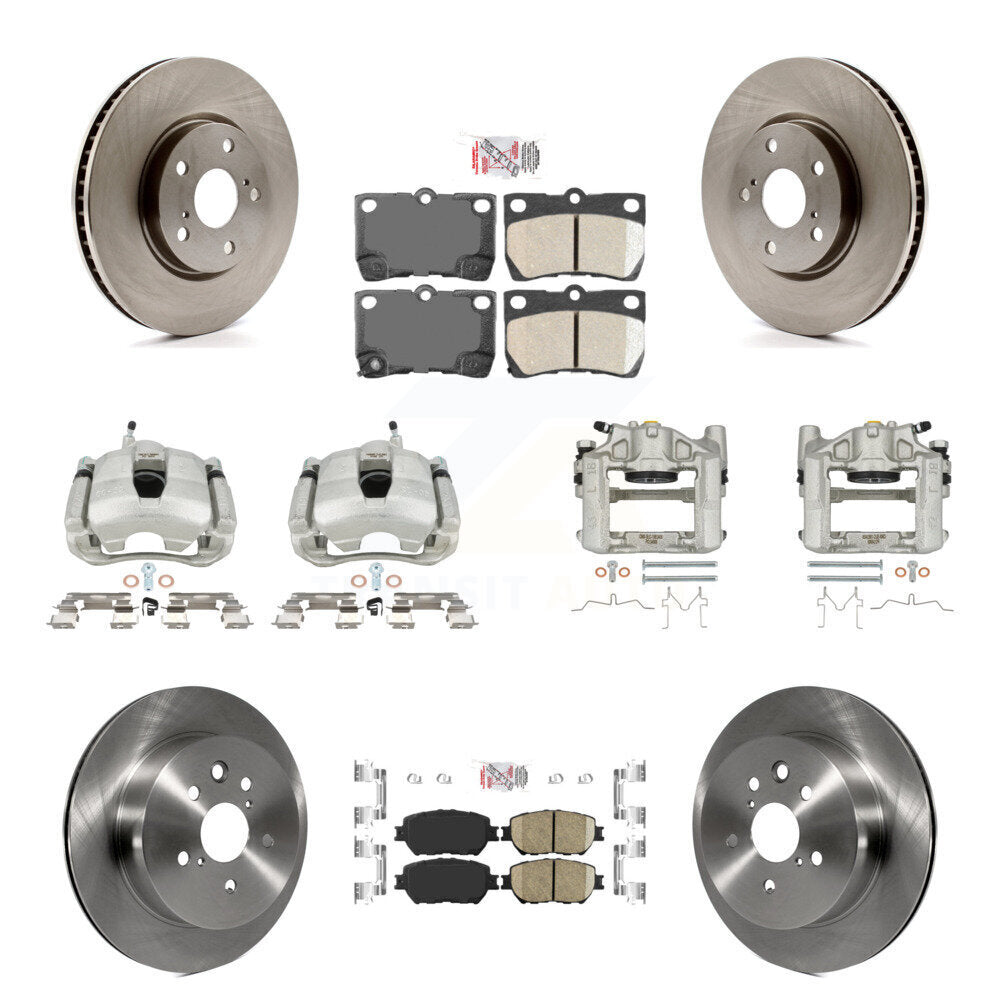 Transit Auto KC8-103145N Disc Brake Kit for 2006 Lexus GS300 - Front and Rear product image
