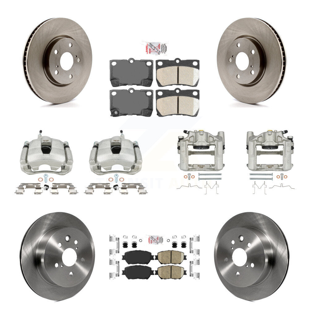 Transit Auto KC8-103146N Disc Brake Kit for 2006 Lexus GS300 - Front and Rear product image