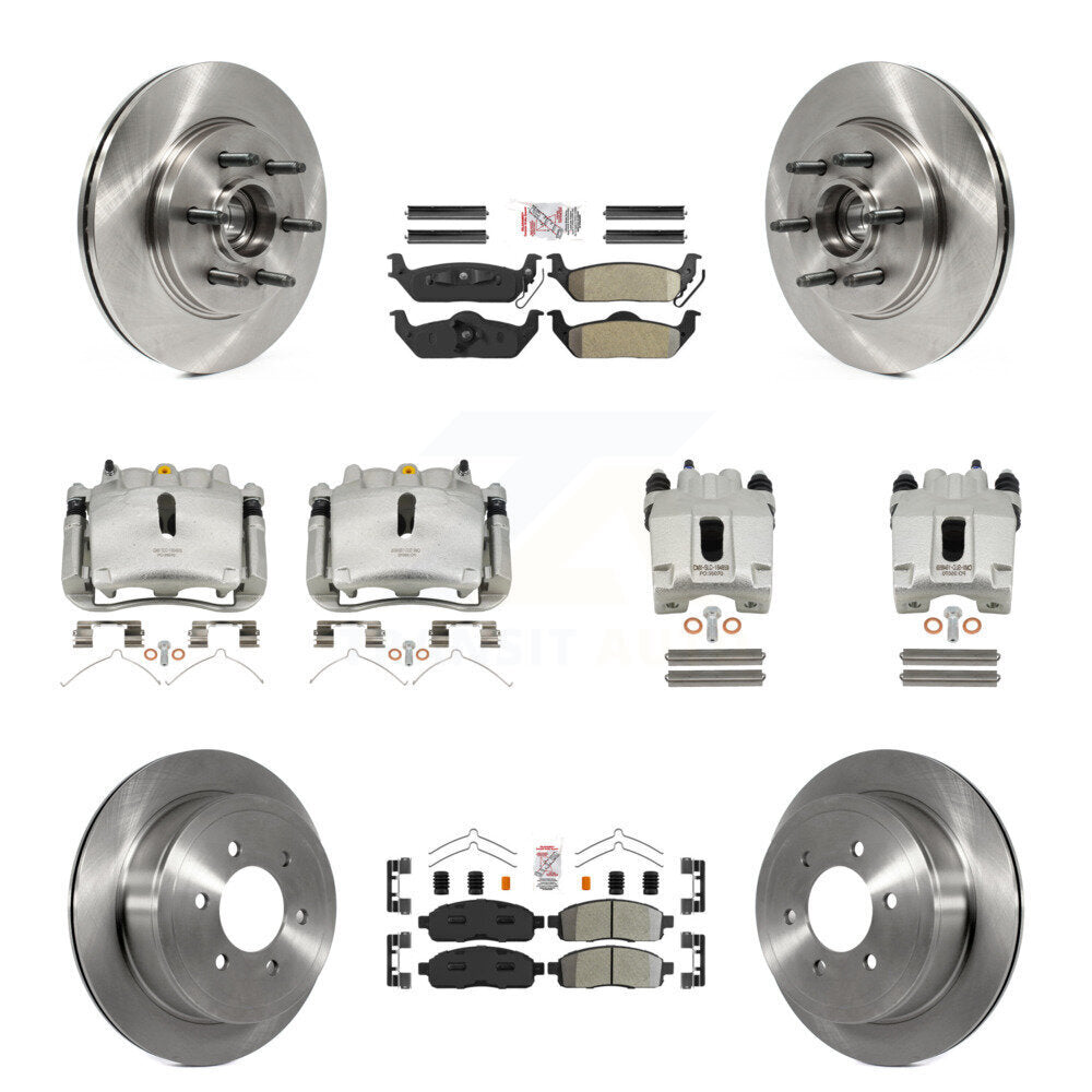 Transit Auto KC8-103147N Disc Brake Kit for 2004-2008 Lincoln Mark LT, Ford F-150 - Front and Rear product image