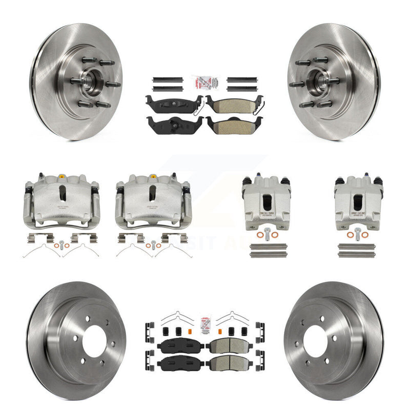 Transit Auto KC8-103147N Disc Brake Kit for 2004-2008 Lincoln Mark LT, Ford F-150 - Front and Rear product image