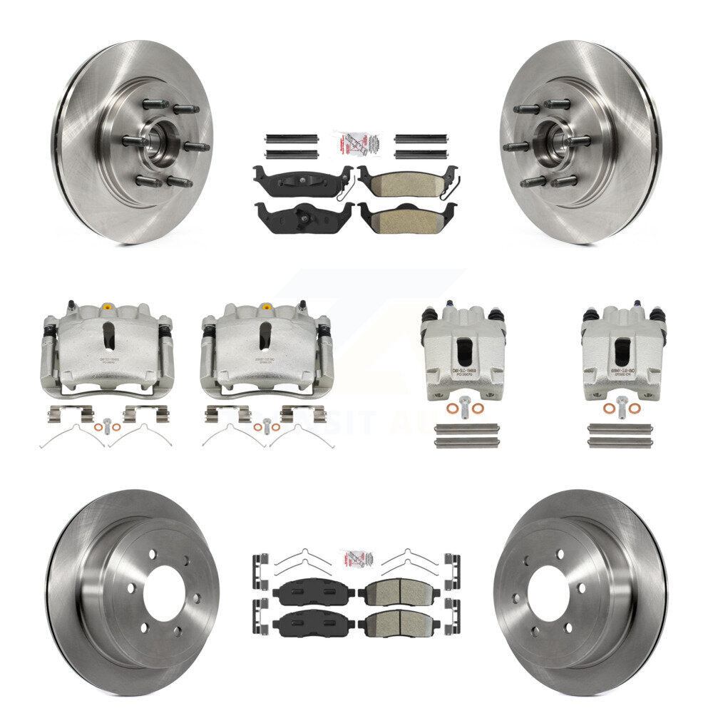 Transit Auto KC8-103148N Disc Brake Kit for 2004-2008 Lincoln Mark LT, Ford F-150 - Front and Rear product image