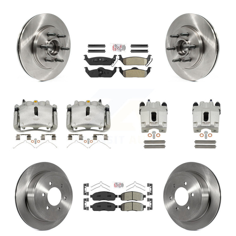Transit Auto KC8-103148N Disc Brake Kit for 2004-2008 Lincoln Mark LT, Ford F-150 - Front and Rear product image