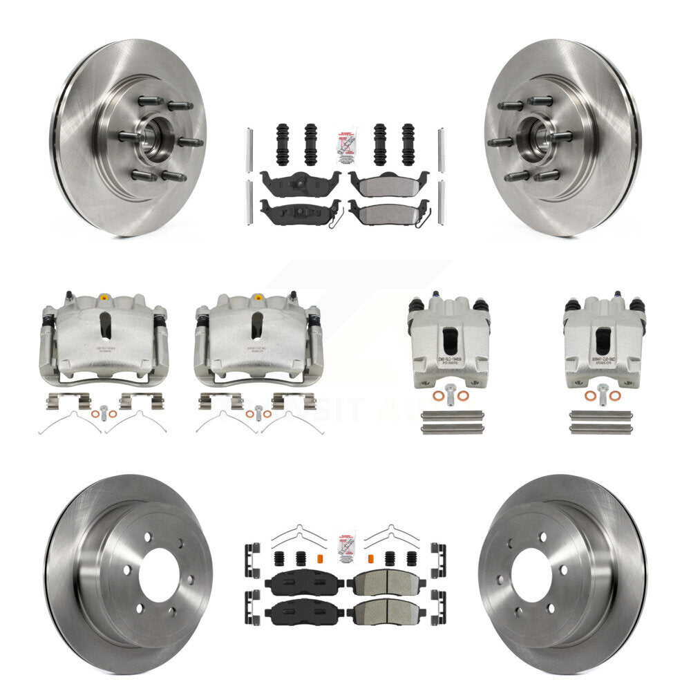 Transit Auto KC8-103149N Disc Brake Kit for 2004-2008 Lincoln Mark LT, Ford F-150 - Front and Rear product image