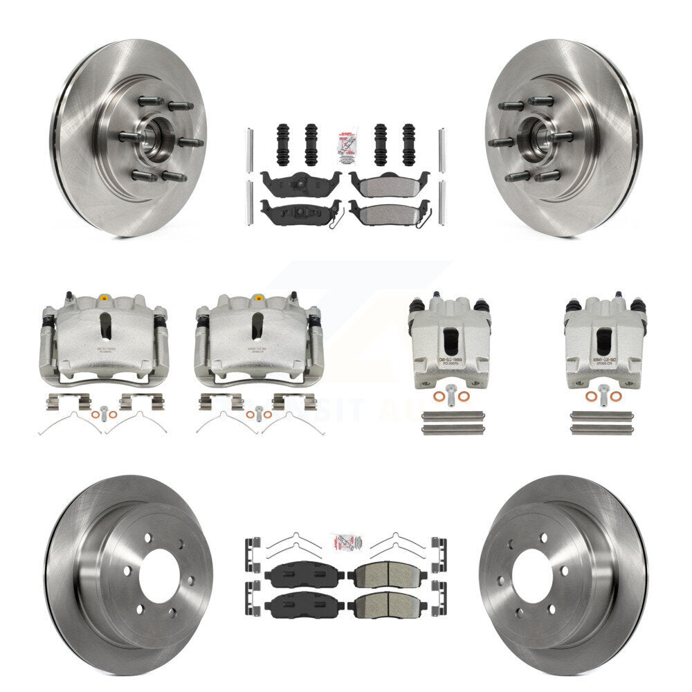 Transit Auto KC8-103150N Disc Brake Kit for 2004-2008 Lincoln Mark LT, Ford F-150 - Front and Rear product image
