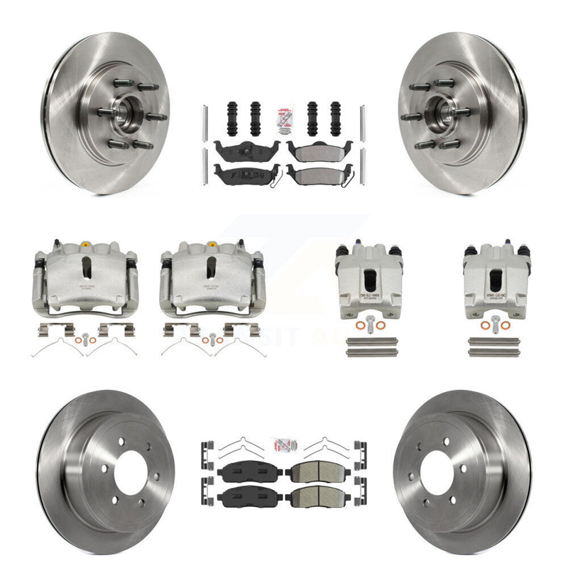 Transit Auto KC8-103150N Disc Brake Kit for 2004-2008 Lincoln Mark LT, Ford F-150 - Front and Rear product image