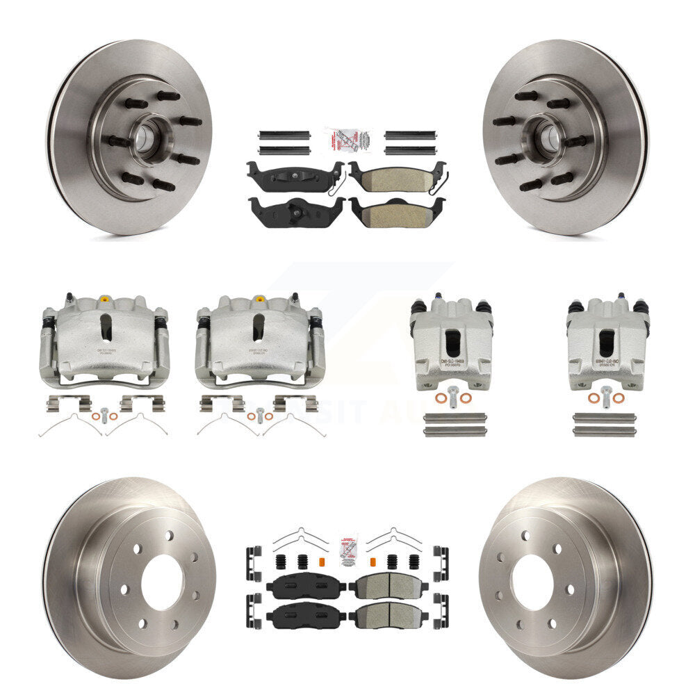 Transit Auto KC8-103151N Disc Brake Kit for 2004-2008 Lincoln Mark LT, Ford F-150 - Front and Rear product image