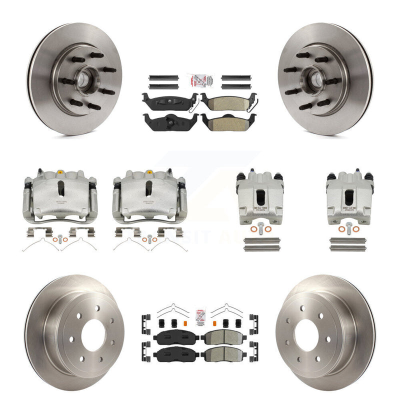 Transit Auto KC8-103151N Disc Brake Kit for 2004-2008 Lincoln Mark LT, Ford F-150 - Front and Rear product image