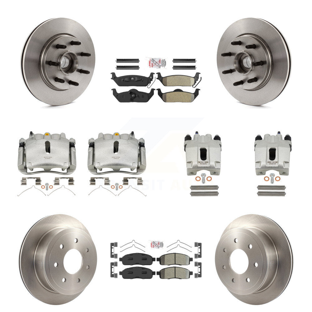 Transit Auto KC8-103152N Disc Brake Kit for 2004-2008 Lincoln Mark LT, Ford F-150 - Front and Rear product image
