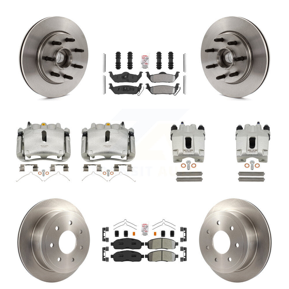 Transit Auto KC8-103153N Disc Brake Kit for 2004-2008 Lincoln Mark LT, Ford F-150 - Front and Rear product image